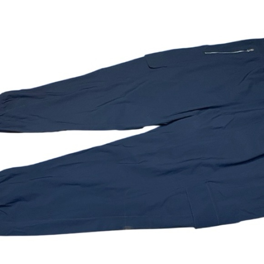 Old Navy High-Waisted SleekTech Cargo Joggers xxl 2x blue women’s - Picture 2 of 13
